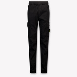 Stone Island Kinder Jongens Broek In Zwart