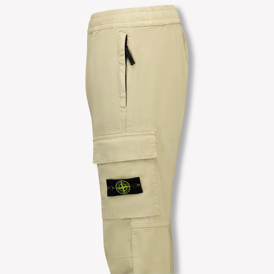 Stone Island Kinder Jongens Broek In Beige