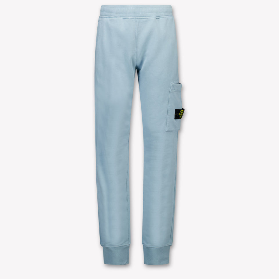 Stone Island Kinder Jongens Broek In Licht Blauw