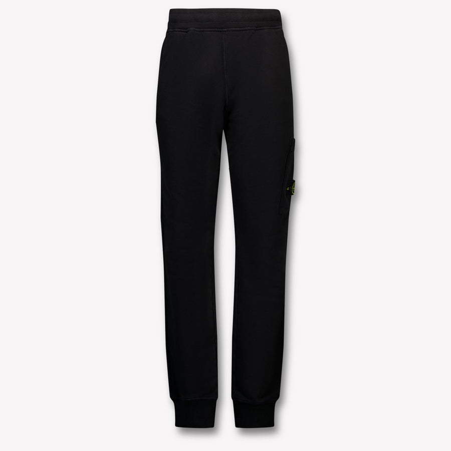 Stone Island Kinder Jongens Broek In Zwart