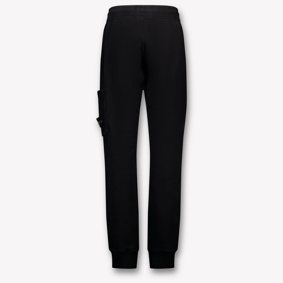 Stone Island Kinder Jongens Broek In Zwart