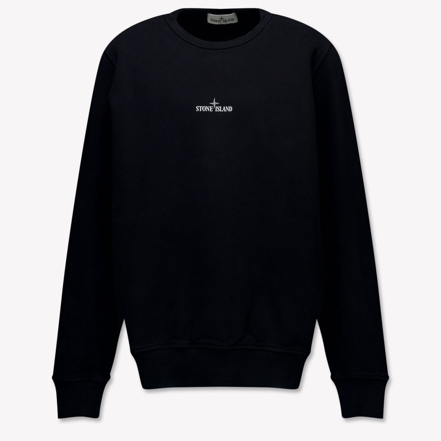 Stone Island Kinder Jongens Trui In Zwart