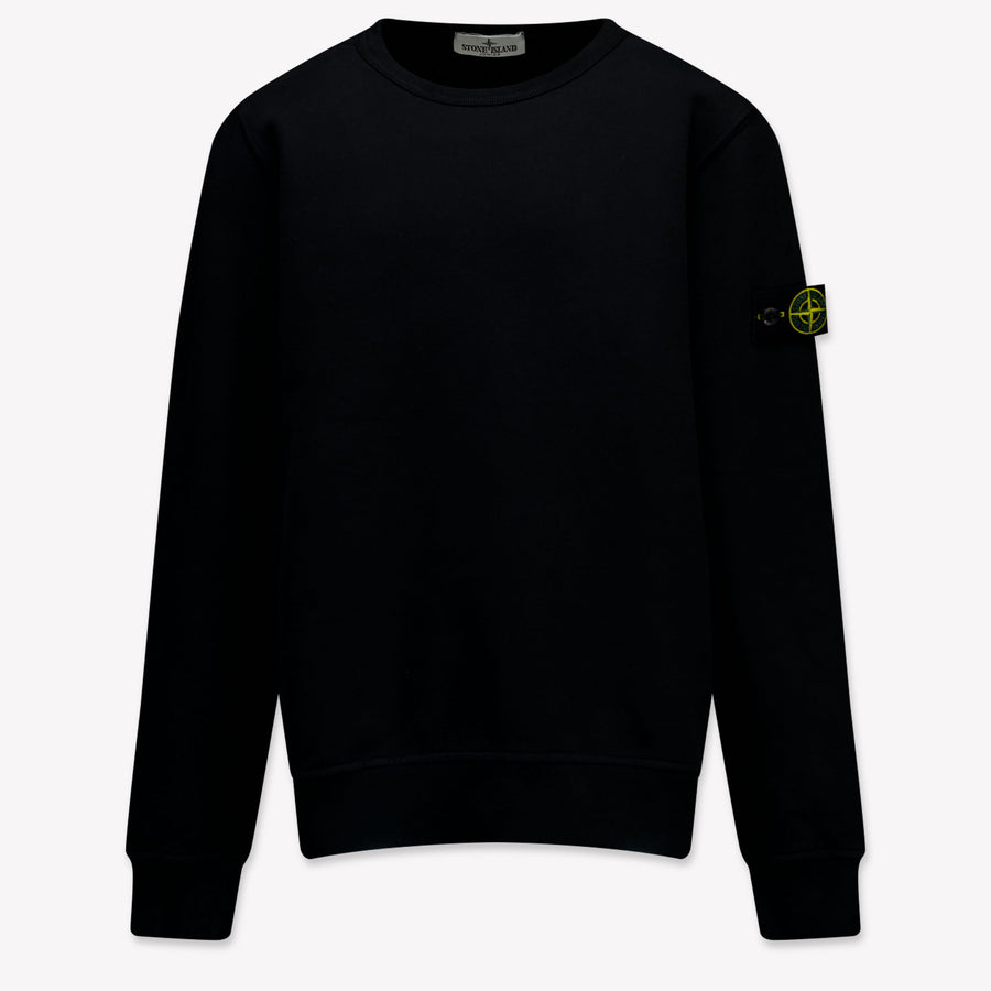 Stone Island Kinder Jongens Trui In Zwart
