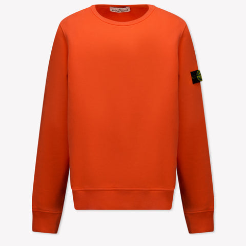Stone Island Kinder Jongens Trui In Rood