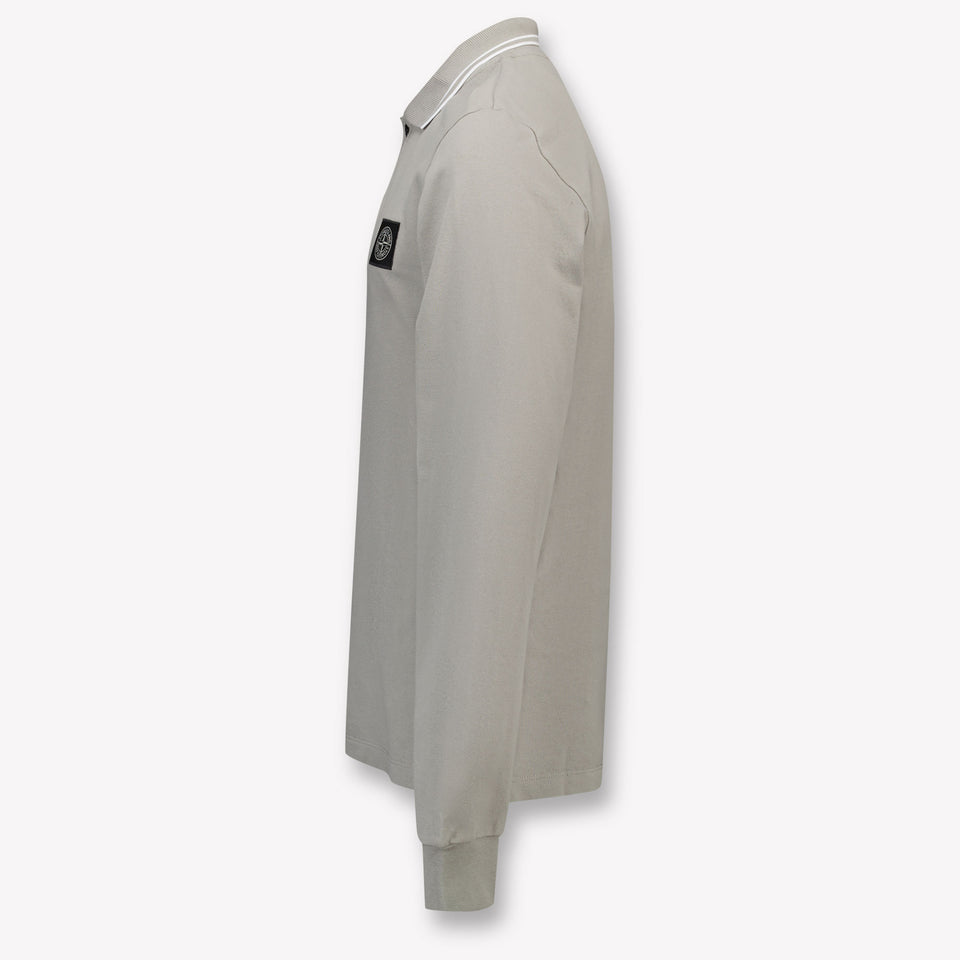 Stone Island Kinder Jongens Polo In Grijs