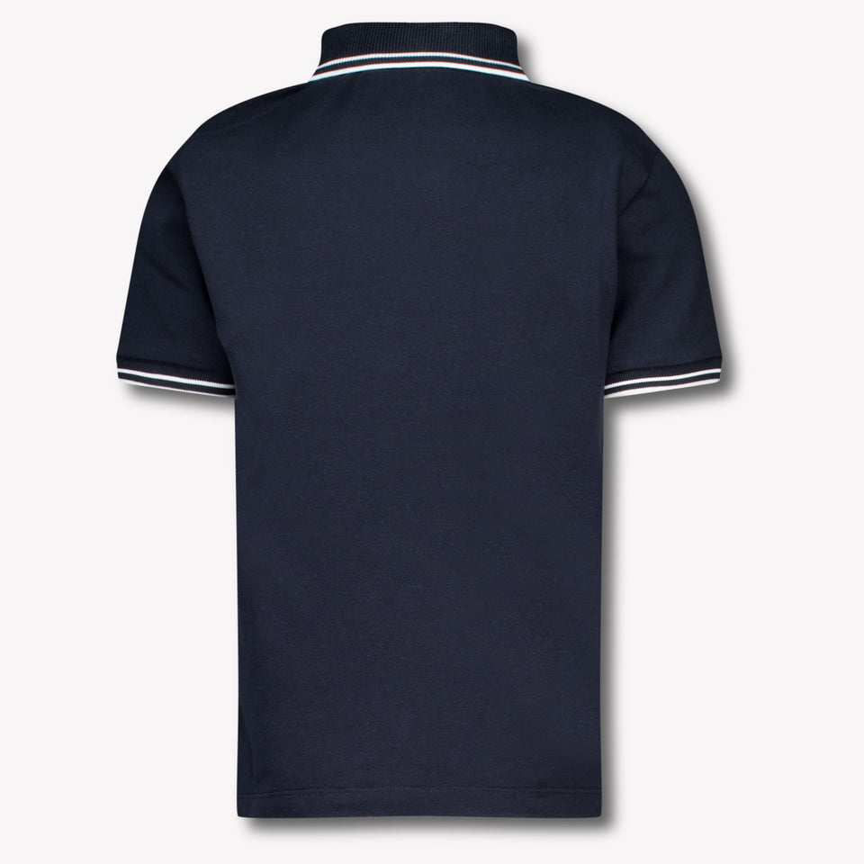 Stone Island Kinder Jongens Polo In Navy