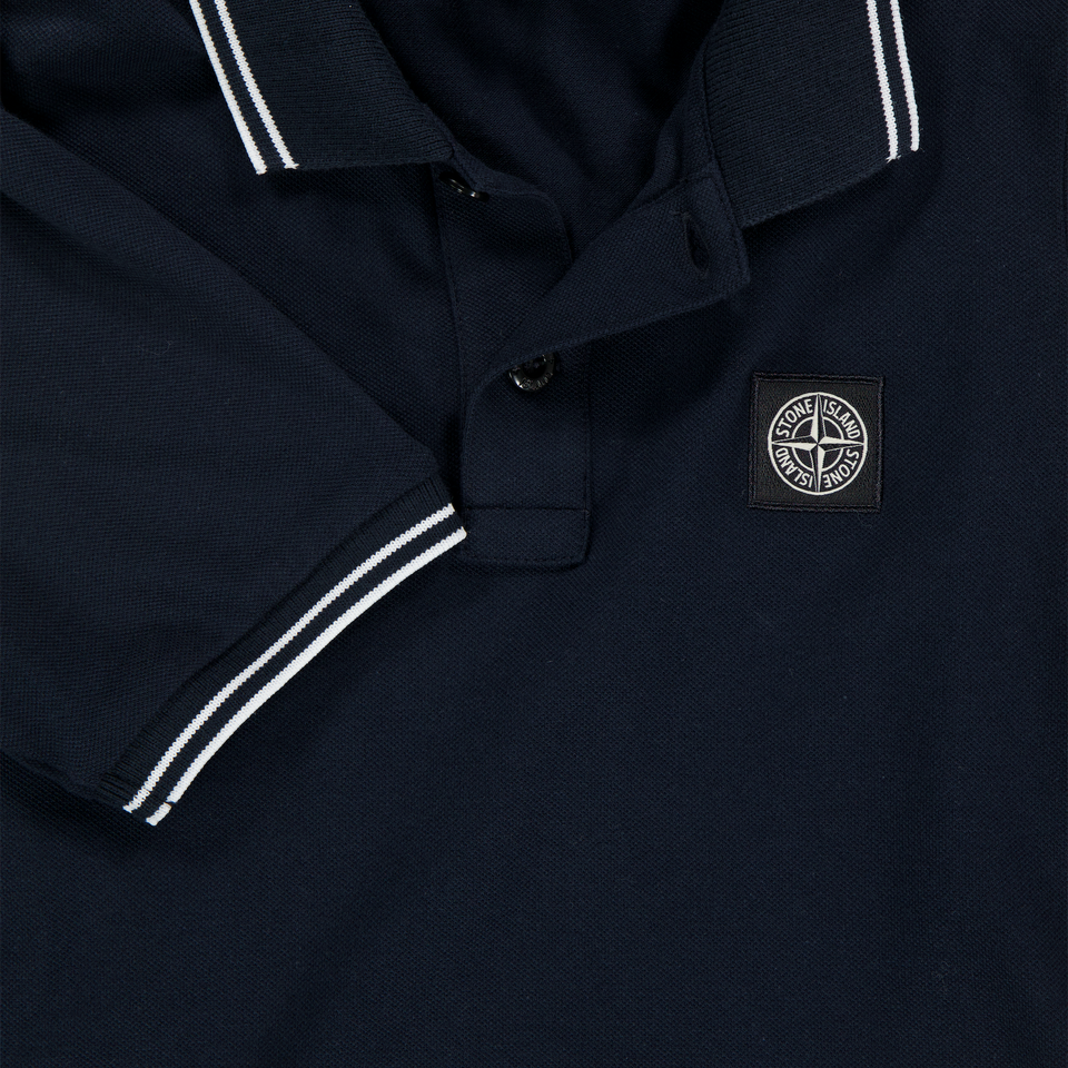 Stone Island Kinder Jongens Polo In Navy