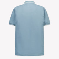 Stone Island Kinder Jongens Polo In Licht Blauw