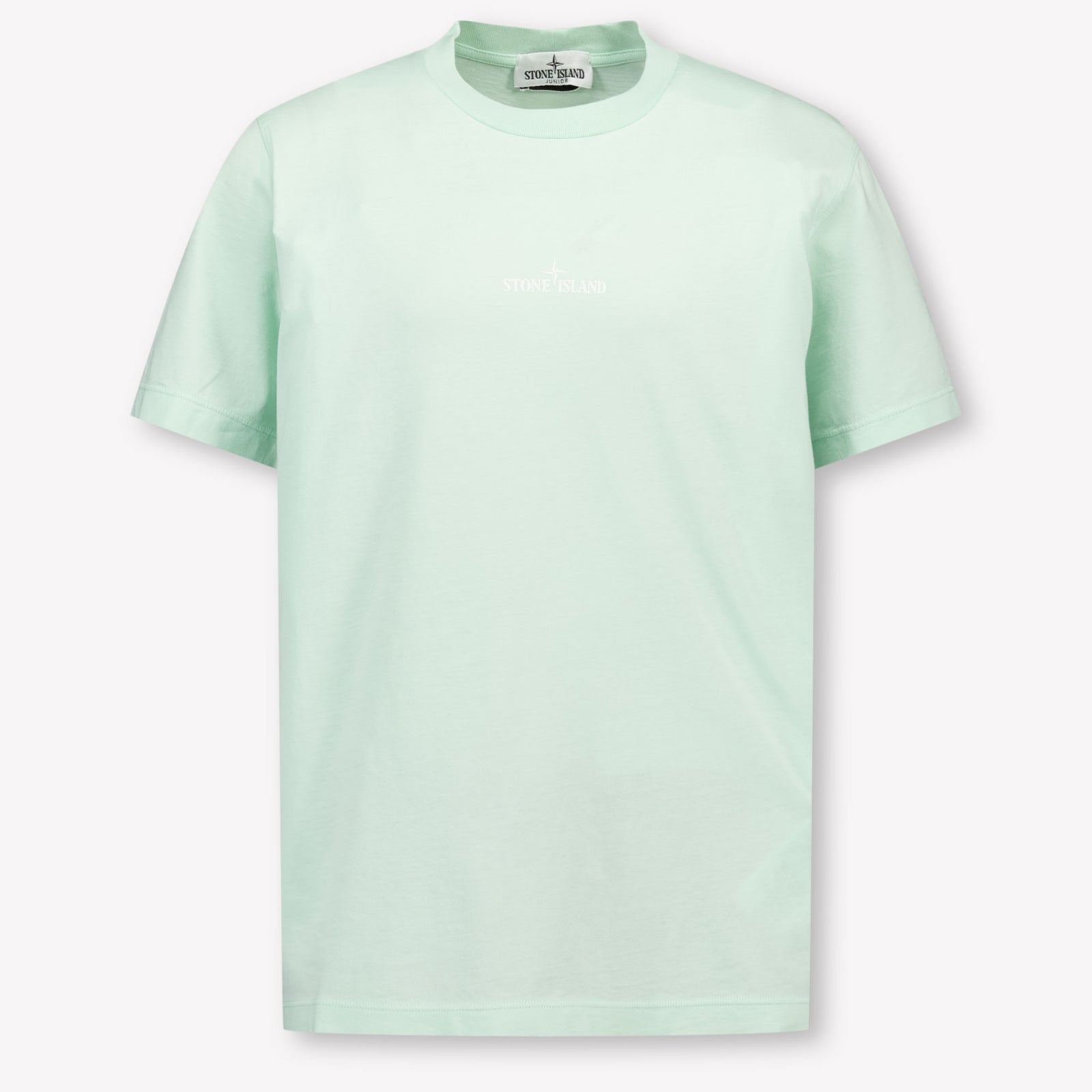 Stone Island Kinder Jongens T-Shirt In Mint