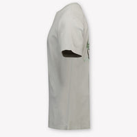 Stone Island Kinder Jongens T-Shirt In Grijs