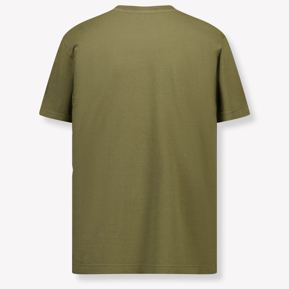 Stone Island Kinder Jongens T-Shirt In Army