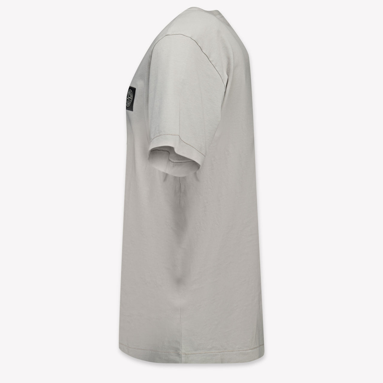 Stone Island Kinder Jongens T-Shirt In Grijs