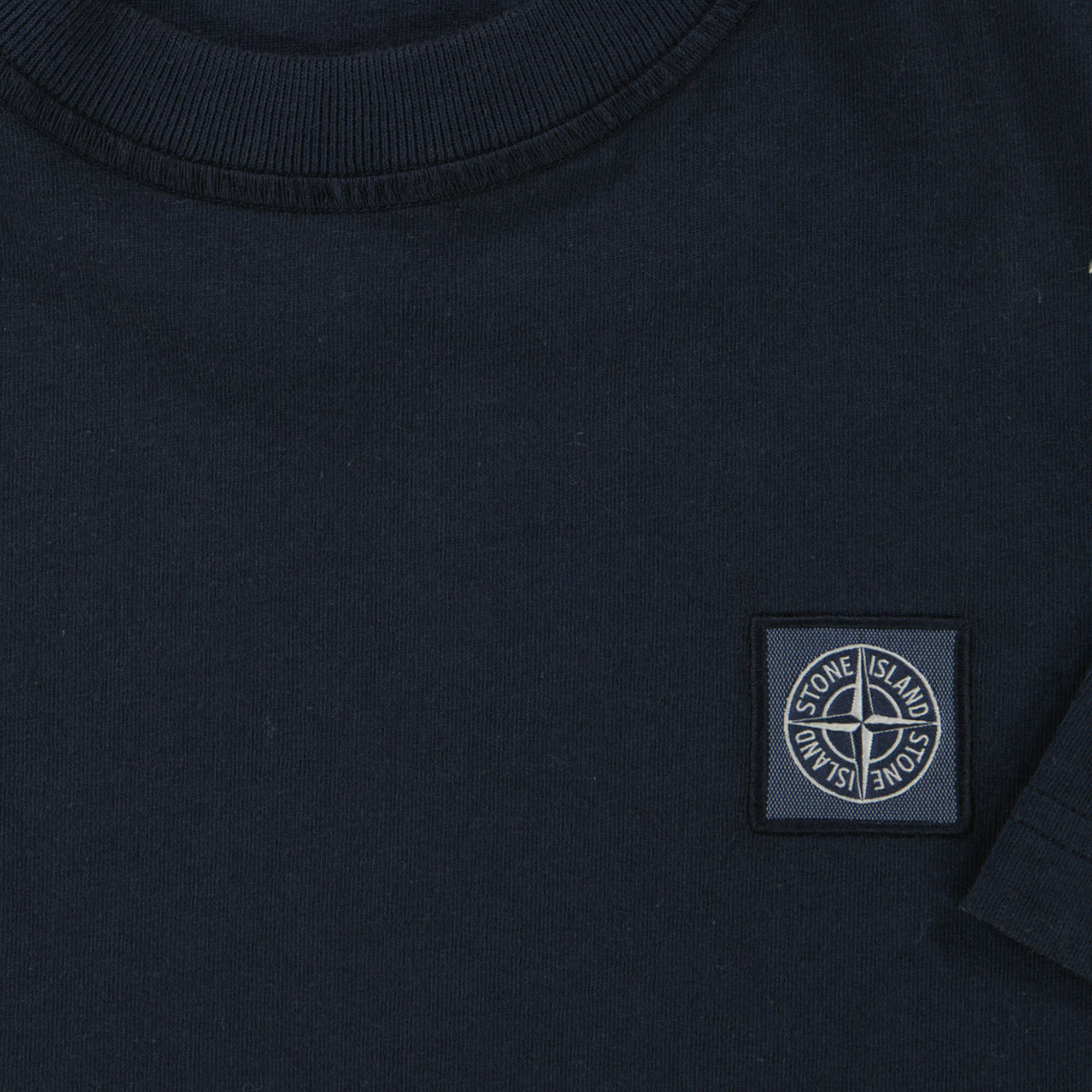 Stone Island Kinder Jongens T-Shirt In Navy