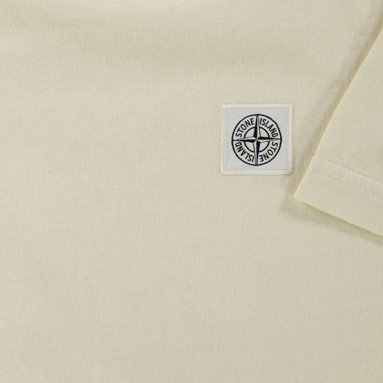 Stone Island Kinder Jongens T-Shirt In Off White
