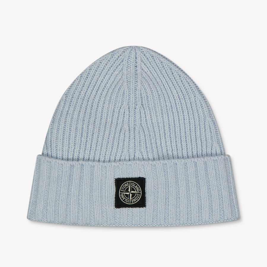 Stone Island Kinder Jongens Muts In Licht Blauw