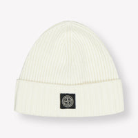 Stone Island Kinder Jongens Muts In Off White