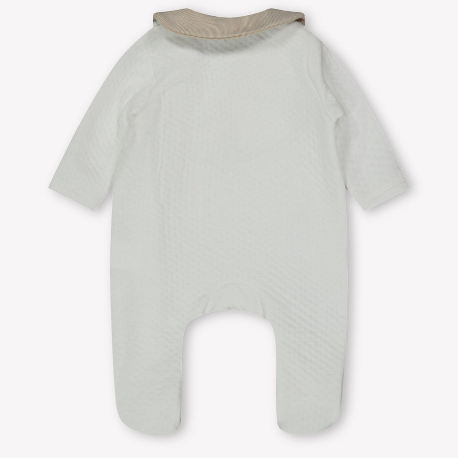 First Baby Meisjes Boxpakje In Wit