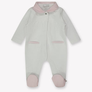 First Baby Meisjes Boxpakje In Wit