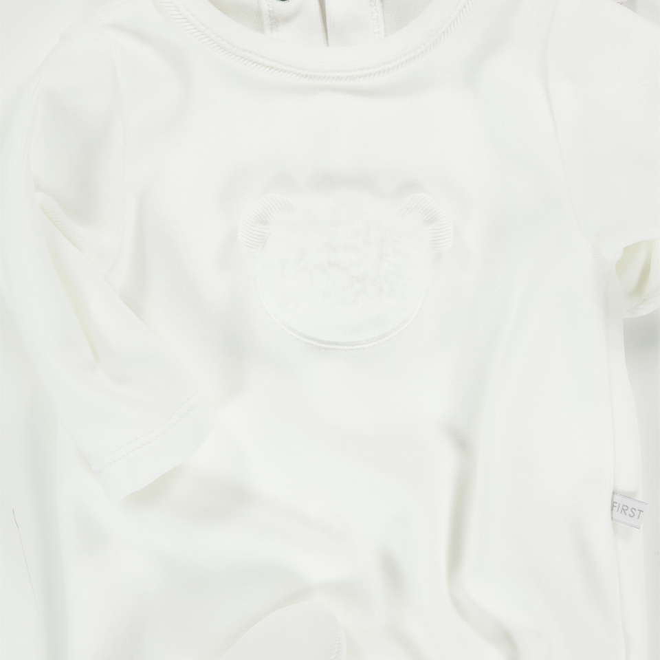 First Baby Unisex Boxpakje In Off White