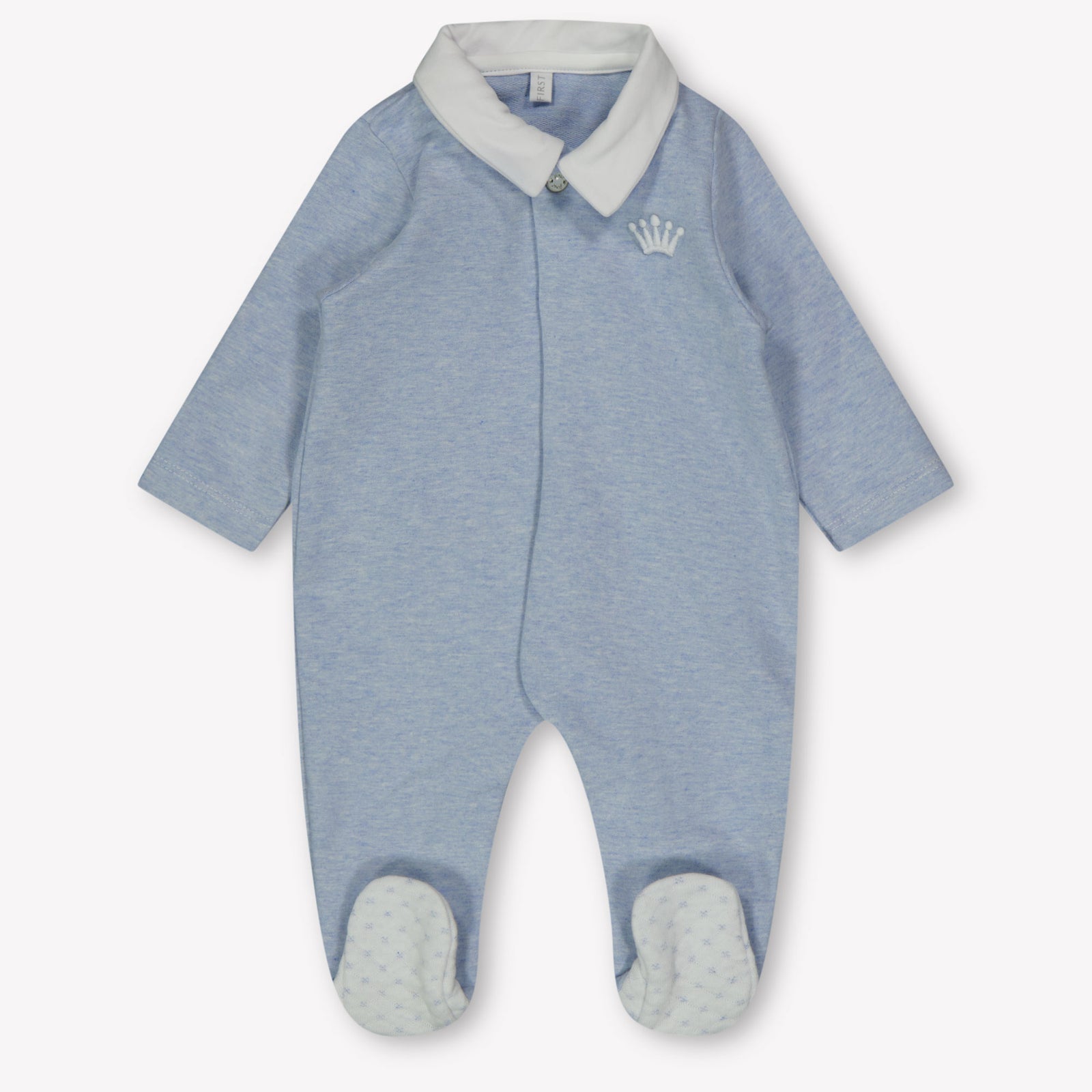 First Baby Jongens Boxpakje In Licht Blauw