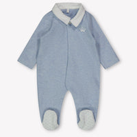 First Baby Jongens Boxpakje In Licht Blauw