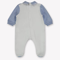 First Baby Jongens Boxpakje In Licht Blauw