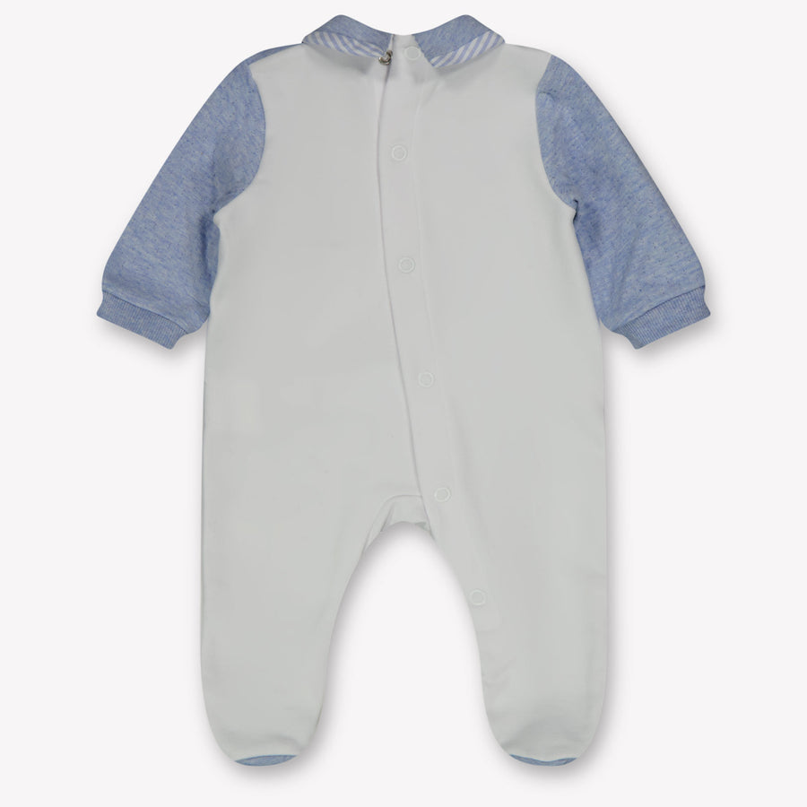 First Baby Jongens Boxpakje In Licht Blauw
