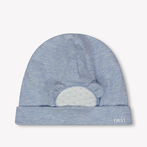 First Baby Jongens Muts In Licht Blauw