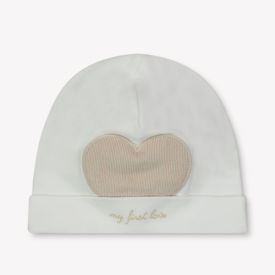 First Baby Girls Beanie in Beige