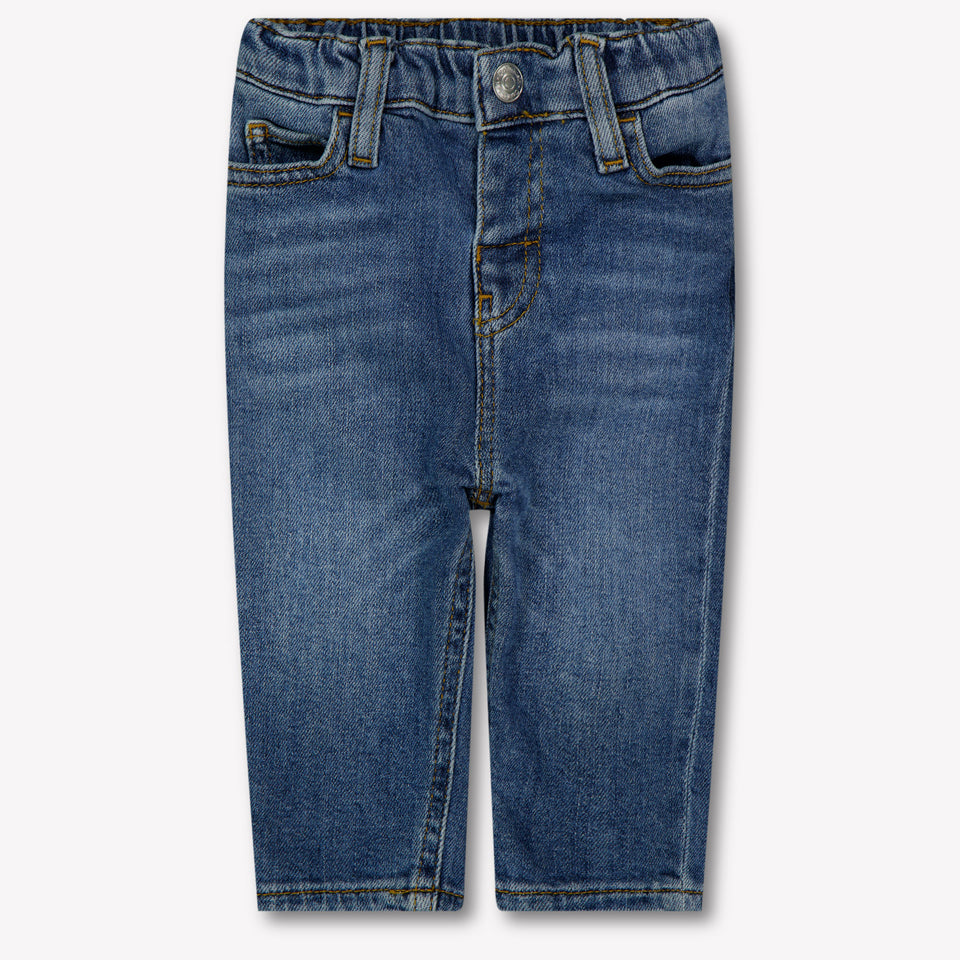 Calvin Klein Baby Unisex Jeans In Blauw