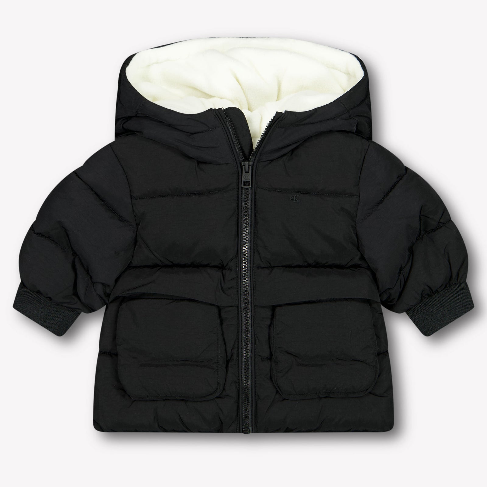 Calvin Klein Baby Unisex Winterjas In Zwart