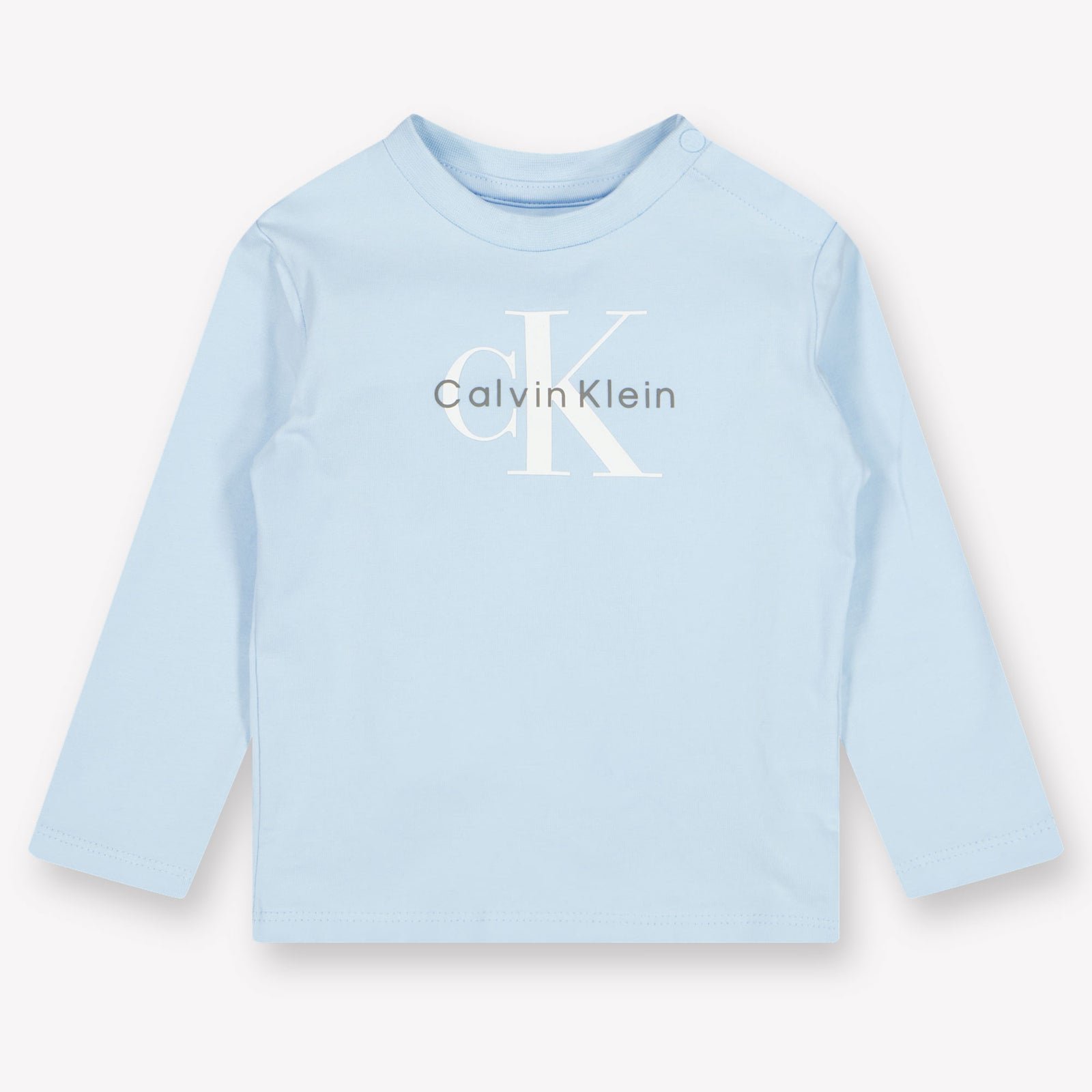 Calvin Klein Baby Unisex T-Shirt In Licht Blauw