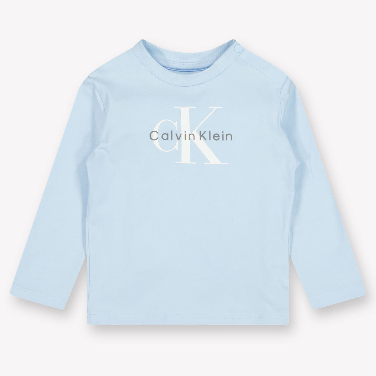 Calvin Klein Baby Unisex T-Shirt In Licht Blauw