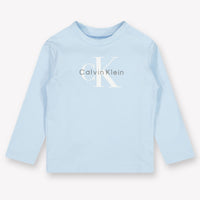 Calvin Klein Baby Unisex T-Shirt In Licht Blauw