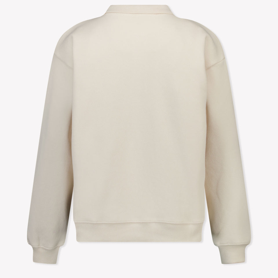 Calvin Klein Kinder Jongens Polo In Ecru