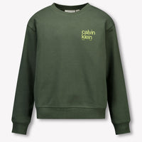 Calvin Klein Kinder Jongens Trui In Army