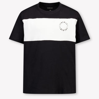 Calvin Klein Kinder Jongens T-Shirt In Zwart