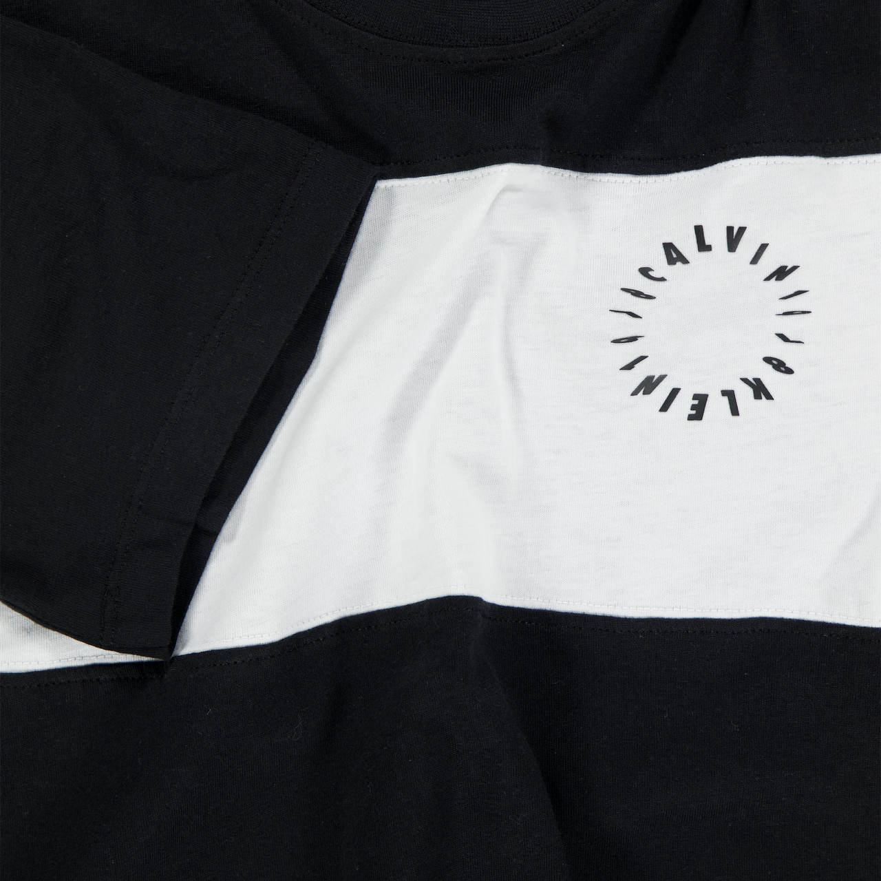 Calvin Klein Kinder Jongens T-Shirt In Zwart