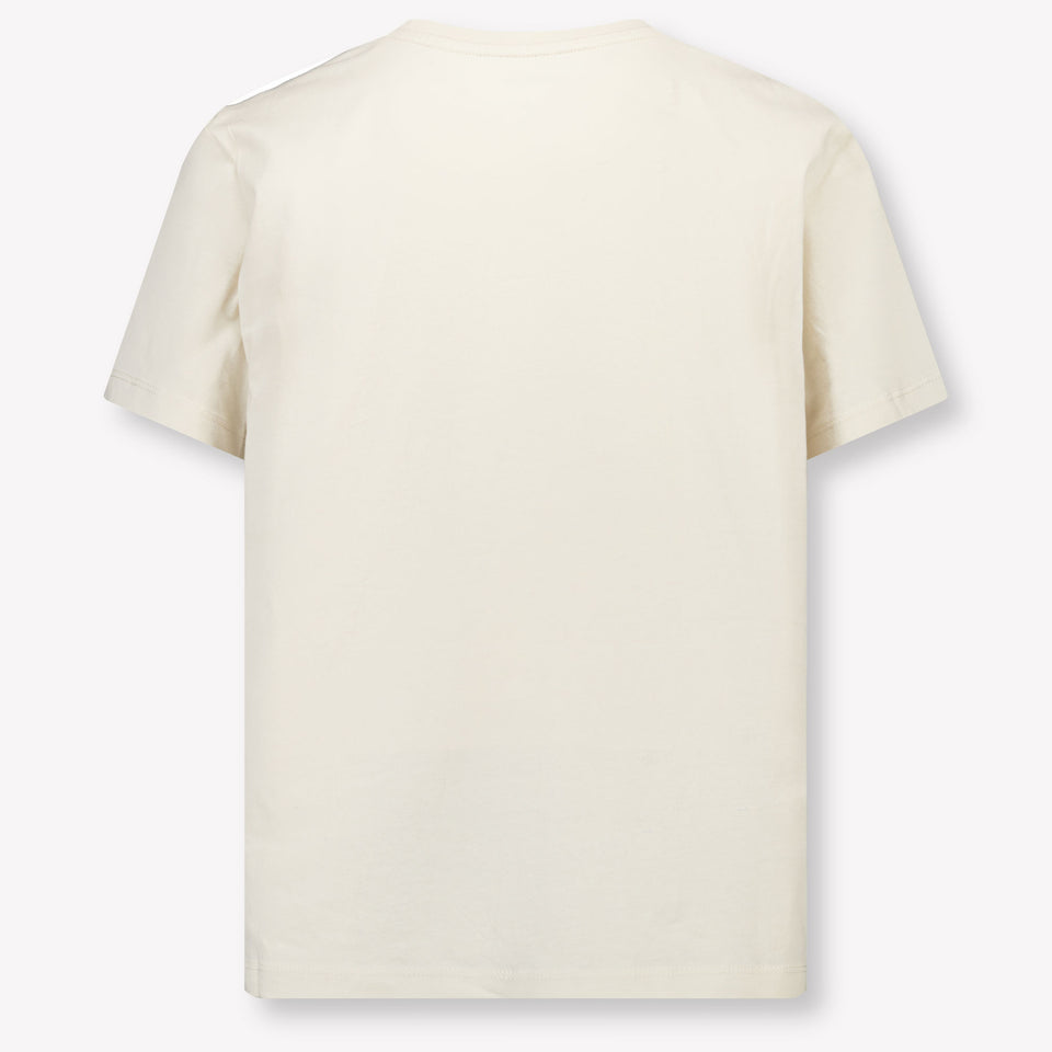 Calvin Klein Kinder Jongens T-Shirt In Off White