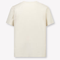 Calvin Klein Kinder Jongens T-Shirt In Off White