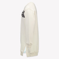 Calvin Klein Kinder Meisjes Jurk In Off White