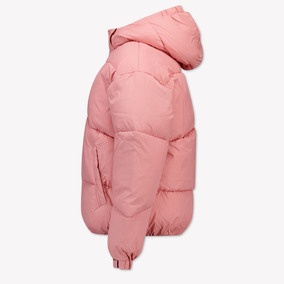 Calvin Klein Kinder Meisjes Winterjas In Donker Roze