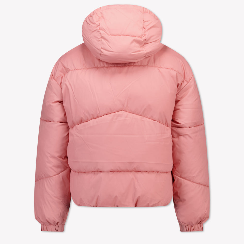 Calvin Klein Kinder Meisjes Winterjas In Donker Roze