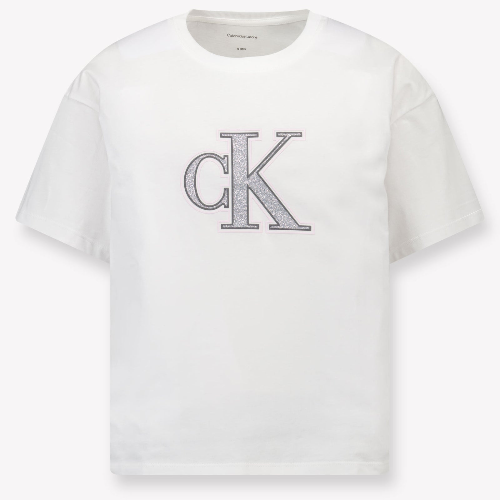 Calvin Klein Kinder Meisjes T-Shirt In Wit