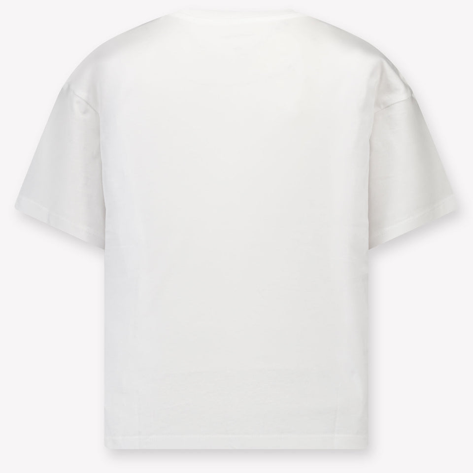 Calvin Klein Kinder Meisjes T-Shirt In Wit