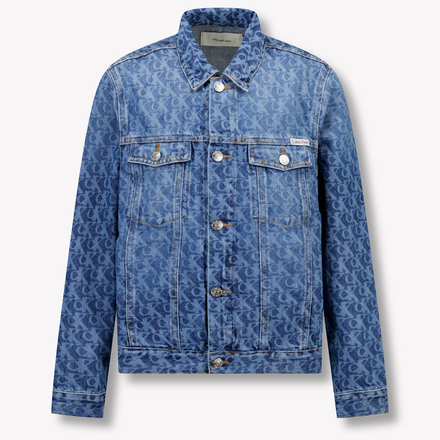 Calvin Klein Kinder Unisex Spijkerjassen In Blauw