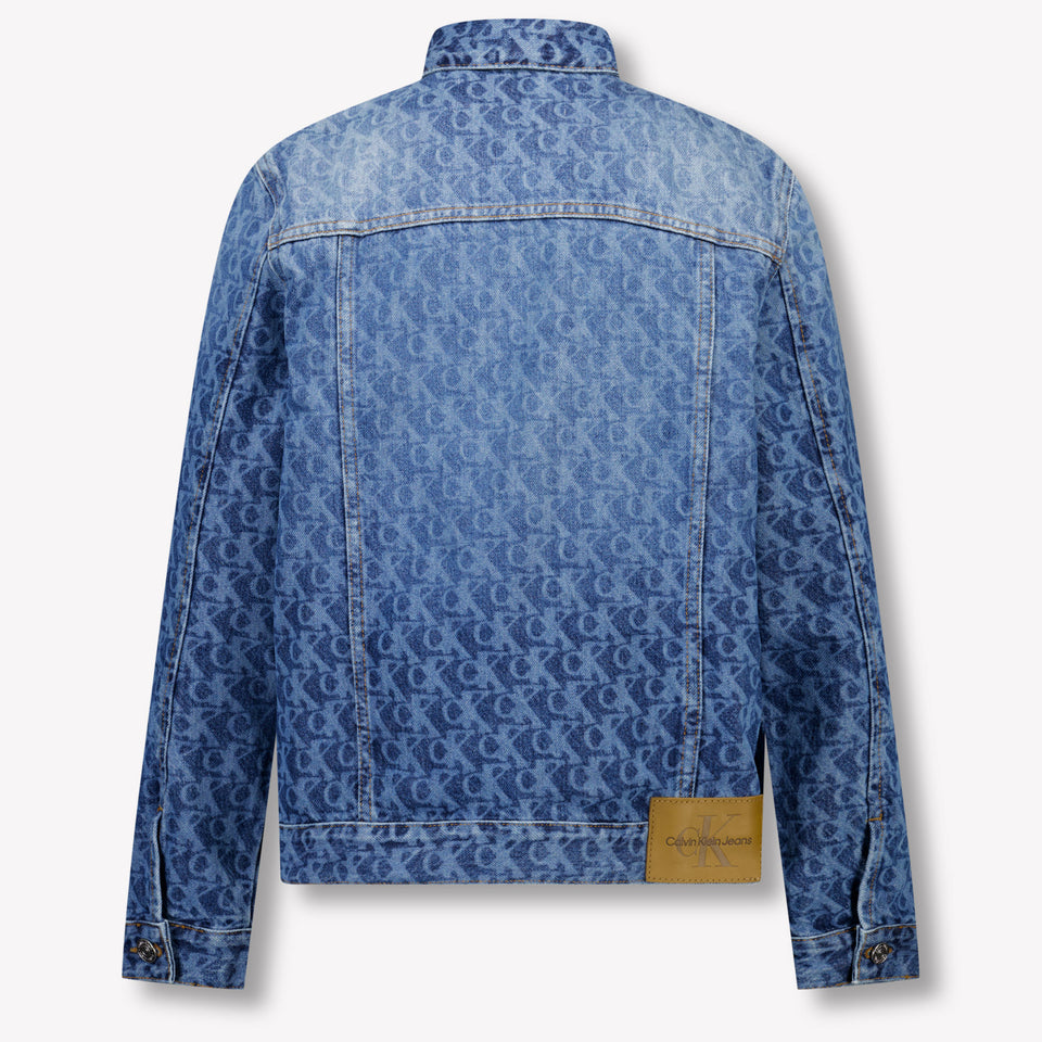 Calvin Klein Kinder Unisex Spijkerjassen In Blauw