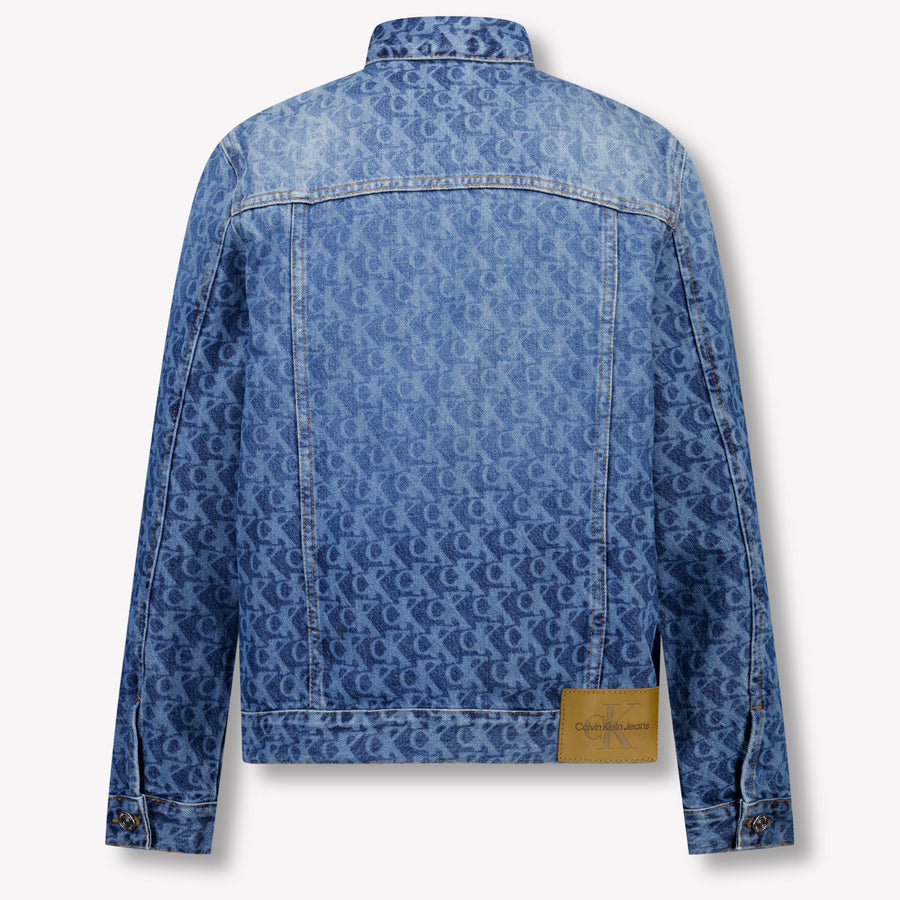 Calvin Klein Kinder Unisex Spijkerjassen In Blauw