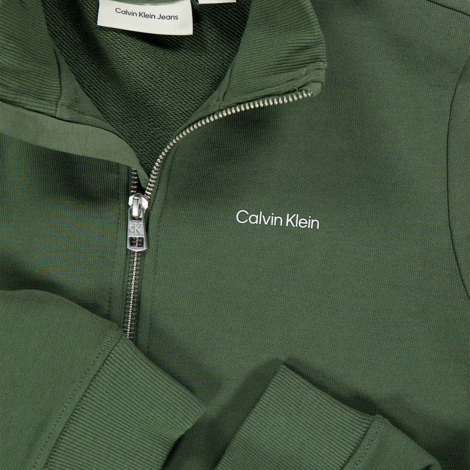 Calvin Klein Kinder Unisex Trui In Army