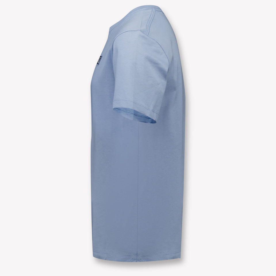 Calvin Klein Kinder Unisex T-Shirt In Licht Blauw